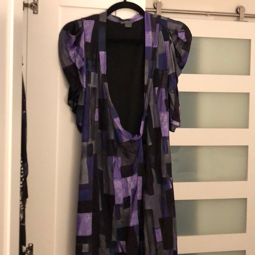 Armani exchange wrap dress